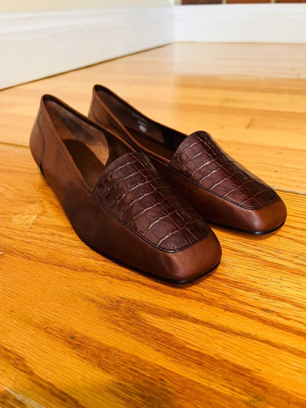 Enzo Angiolini Liberty Loafer Flat Shoes Size 9 M